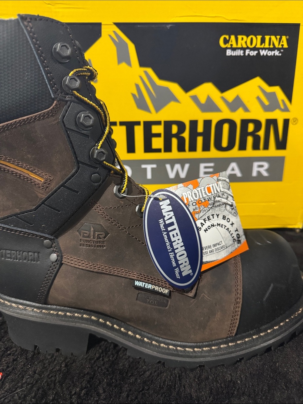 Men's Matterhorn 8" Composite Toe WP Logger Work Boot MT2558